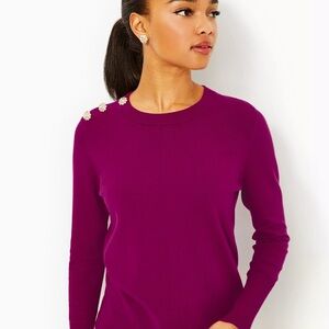 NWT Lilly Pulitzer Morgen Sweater in Mulberry